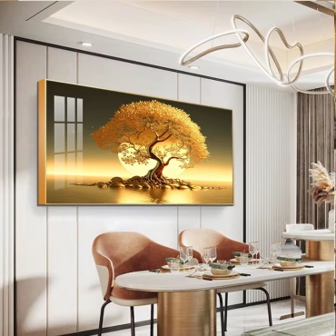 Assel Luxe 3D-картина Золотое дерево 160x80 см