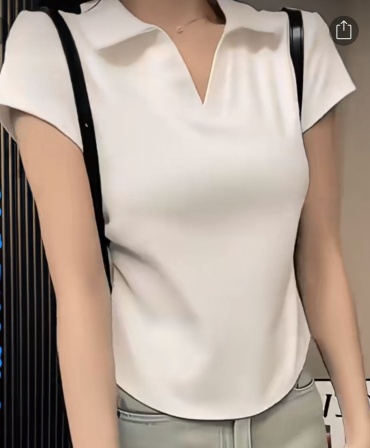 Поло Accessories однотонный белый