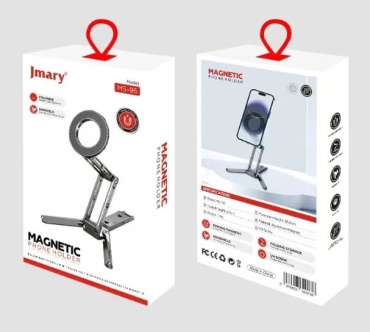 Магнитный держатель Jmary Ms-96 серебристый