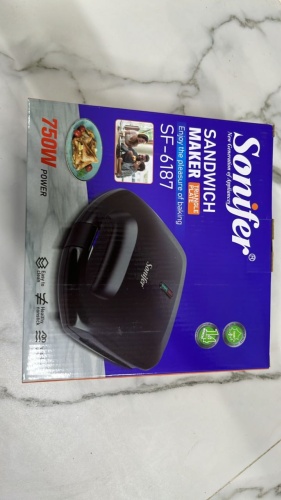 Сэндвичница Sonifer SF-6187 черный