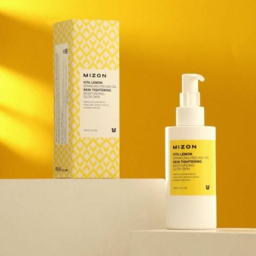MIZON пилинг Очищающий пилинг-гель с лимоном Vita Lemon Sparkling Peeling Gel 145 г