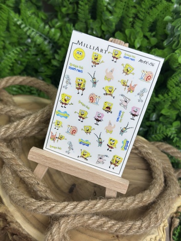 MilliArt слайдеры Sponge Bob 1 шт