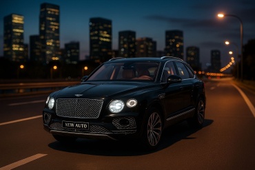 Машина Bentley Bentayga черный