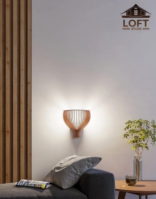 Бра настенный LOFT STORE G9, коричневый