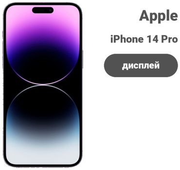 Стекло для Apple iPhone 14 Pro Max Apple iPhone 14 Pro Max черный