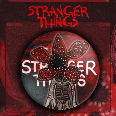 Значок ОСД/Очень странные дела/Stranger things значок 1 шт