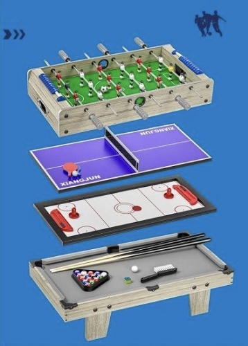 Настольная игра HUANGGUAN Game table 4 в 1