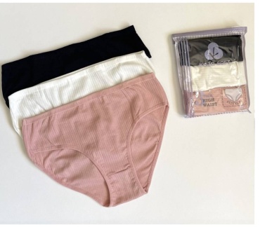 Слипы Koza Underwear черный, бежевый, розовый