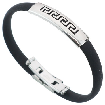 Браслет BRACELETMAN.KZ Каучуковый браслет длина 19 см каучук, без вставок