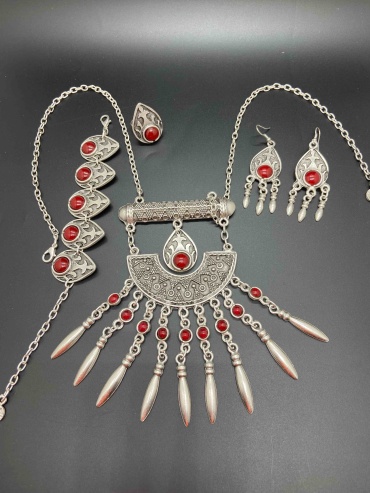 SILVA Jewelry мельхиор, хризопраз