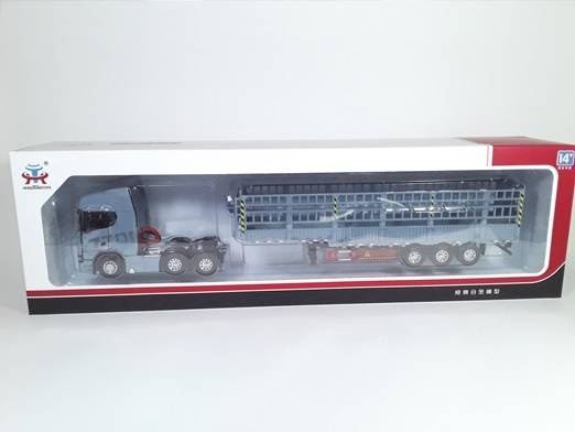 Модель Scania S770 с полуприцепом 1:50