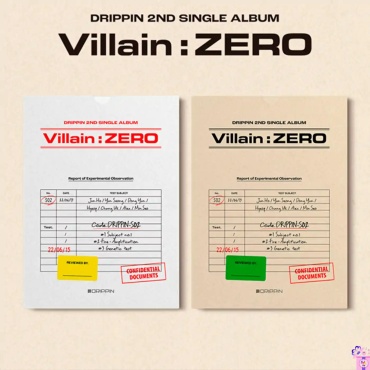 KCRUSH DRIPPIN - Villain : ZERO 2nd Single Album RANDOM Version