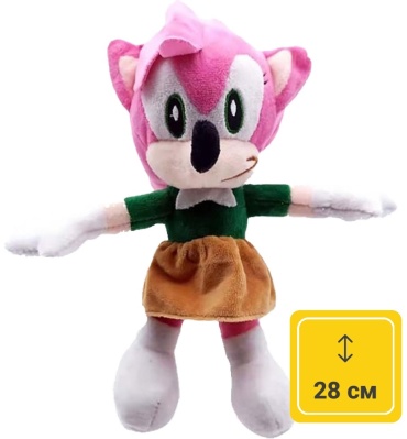 Мягкая игрушка Sonic Соник, 28 см