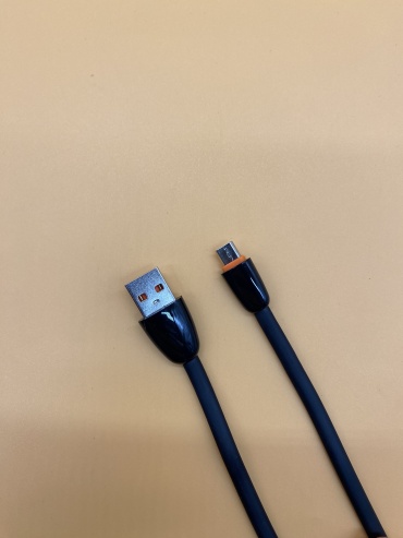 Кабель micro-USB 2.0 (M), 1 м, черный