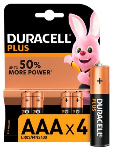 Батарейка AAA Duracell 4 шт