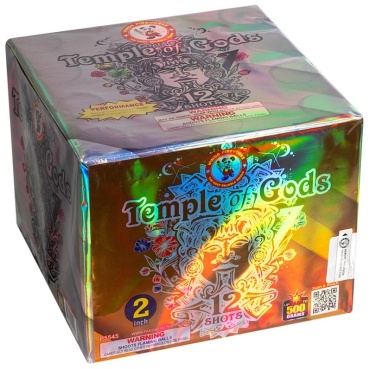 Winda Fireworks батарея салютов TEMPLE OF GODS, залпов 12