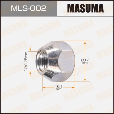 MASUMA гайка MLS-002