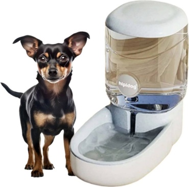 Автопоилка HAPPY DOG PET/PP 3800 мл голубой