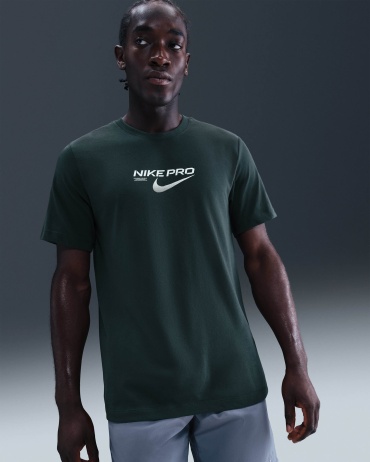 Футболка Nike темно-зеленый