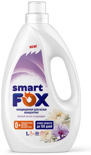 Smart Fox кондиционер Белый лотос и орхидея 1000 мл
