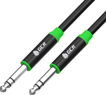 Кабель GCR 6.35 mm jack - 6.35 mm jack 1.5 м