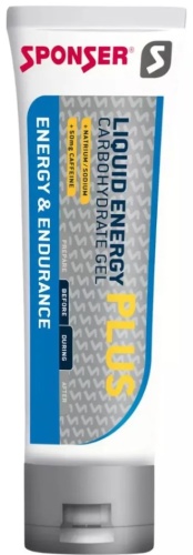 SPONSER энергетический гель LIQUID ENERGY PLUS без вкуса 70 г