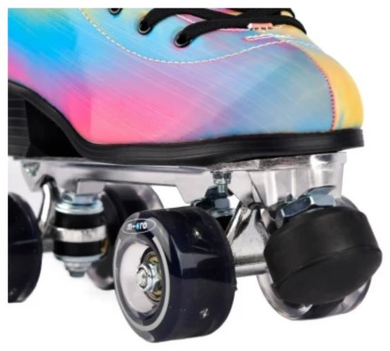 Роликовые коньки Micro Twilight Quad мультиколор 40