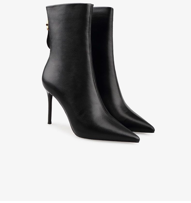 Ботильоны черный