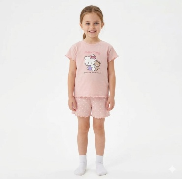 Пижама Comfort Hello Kitty розовый