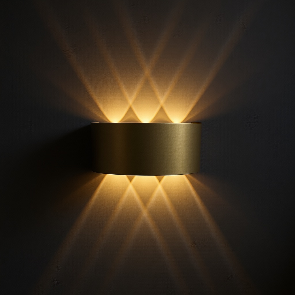 Бра настенный LU LED LED, золотистый