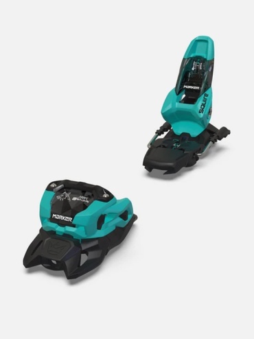 Marker 7424Y1.PB SQUIRE 11 100MM BLACK/TEAL для горных лыж