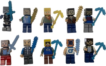 Minecraft 4.5 см 10 шт