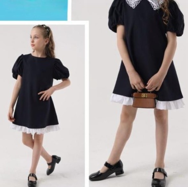 Школьное платье платье FASHION CLASSICS синий