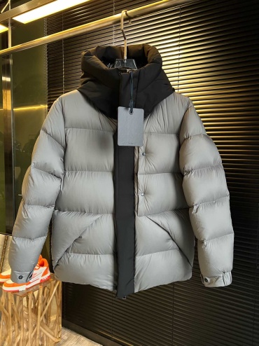 Пуховик FASHION черный, серый