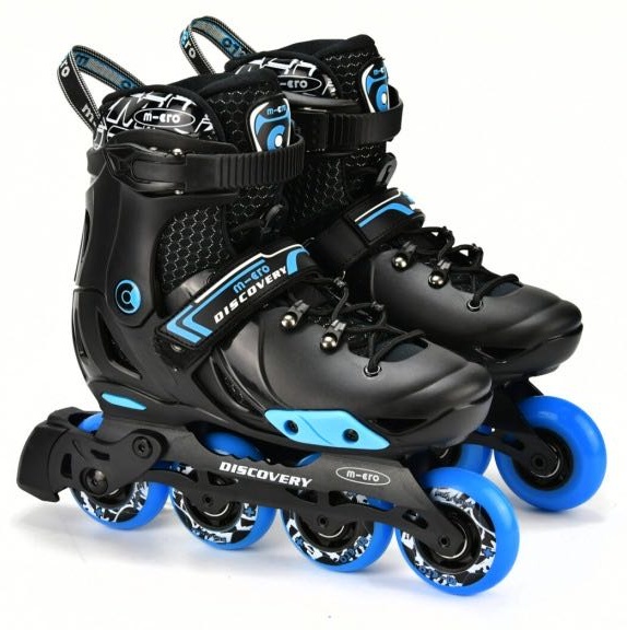 Роликовые коньки Micro Discovery черный 37-40