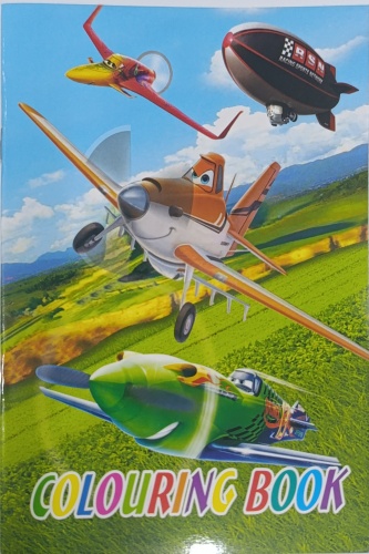 Раскраска Noname Раскраски с наклейками, А5, Самолеты, JYHF-YC106