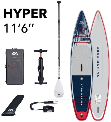 Доска AQUA MARINA HYPER BT23-HY01 2023 350 мультиколор