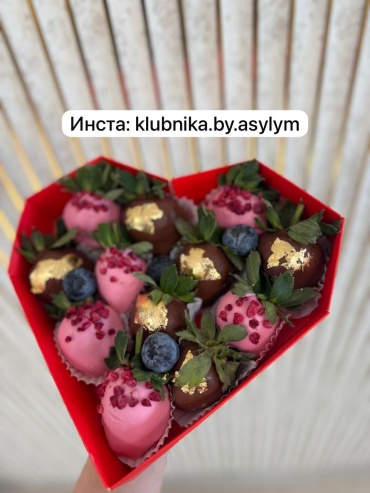 AQ SANDYQ Клубника в шоколаде 20х18,4