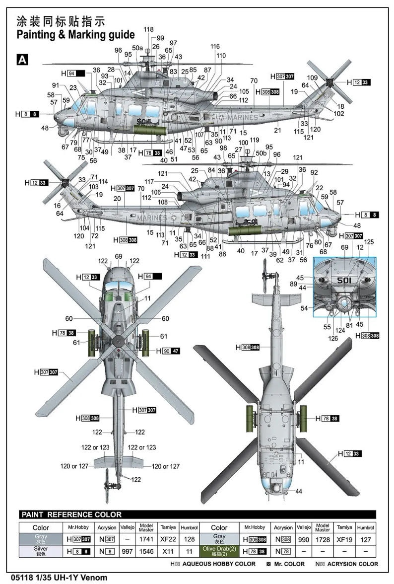 Модель UH-1Y Venom
