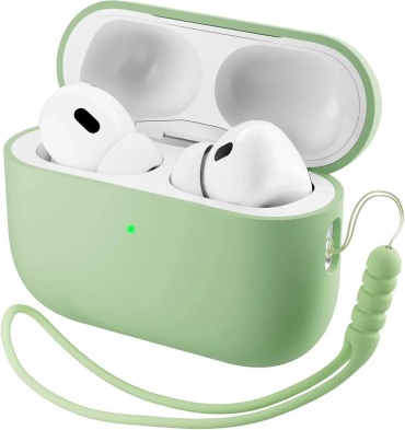 Чехол ORNARTO для Apple AirPods Pro 3 зеленый, светло-зеленый