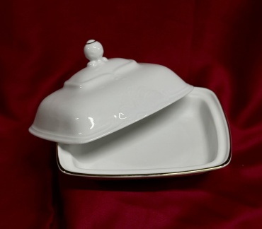 Kristoff масленка Butter Dish квадратная 1 шт, фарфор