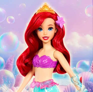 Кукла-модель DISNEY PRINCESS Набор Disney Princess. Друзья Океана - Ариэль 30 см