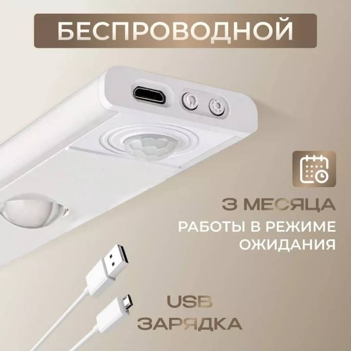 Светильник настенно-потолочный без цоколя белый