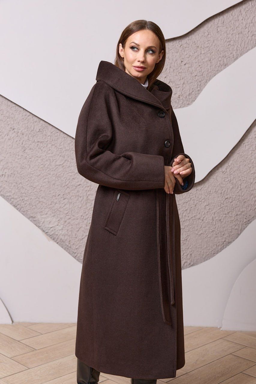 Пальто LIARA MODA коричневый