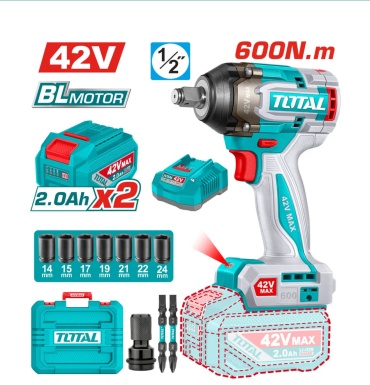 Total гайковерт TIWLI42602 42 В