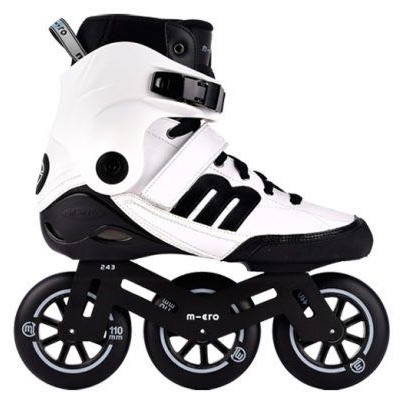 Роликовые коньки Micro Beat белый 39-40