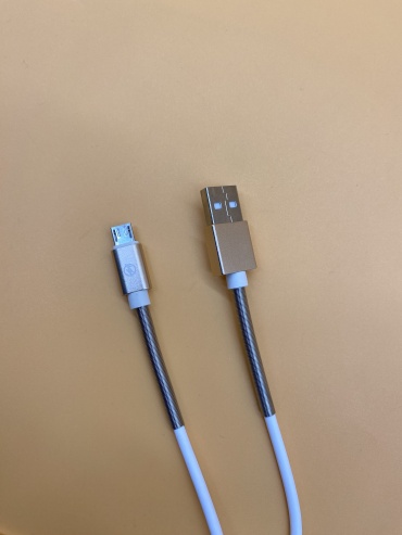 Кабель micro-USB 2.0 (M), 1 м, белый