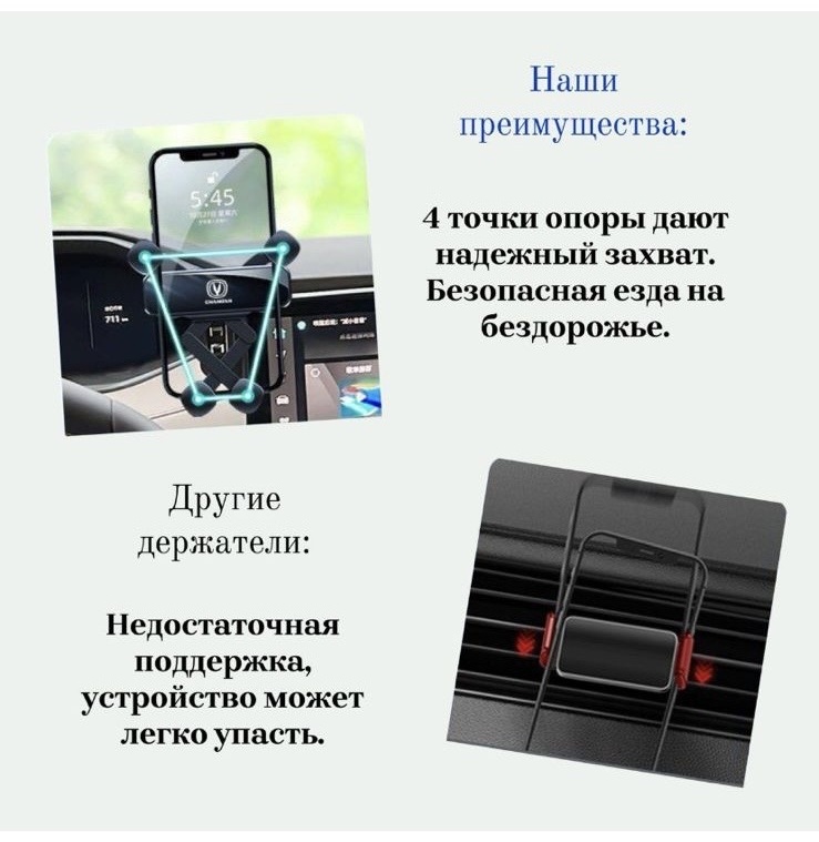 Держатель CS55 Plus черный