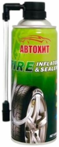 АвтоХит герметик-аэрозоль TIRE00256 450 мл бесцветный