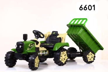 30380914_Детский трактор 6601 зеленый